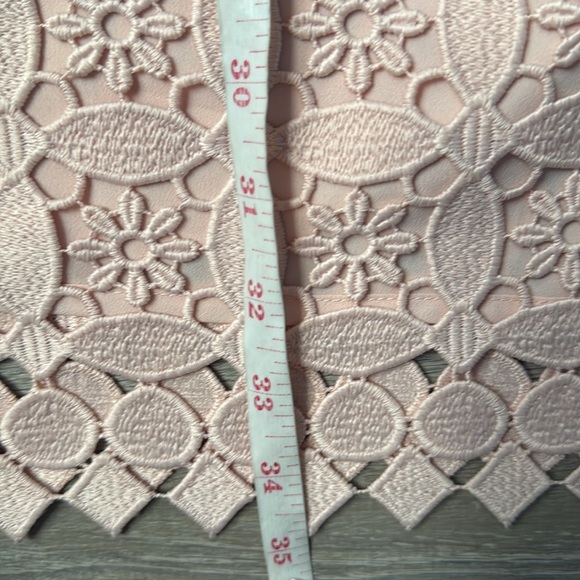 Sandro Paris Manureva Pink Lace Dress 6 - Picture 12 of 15